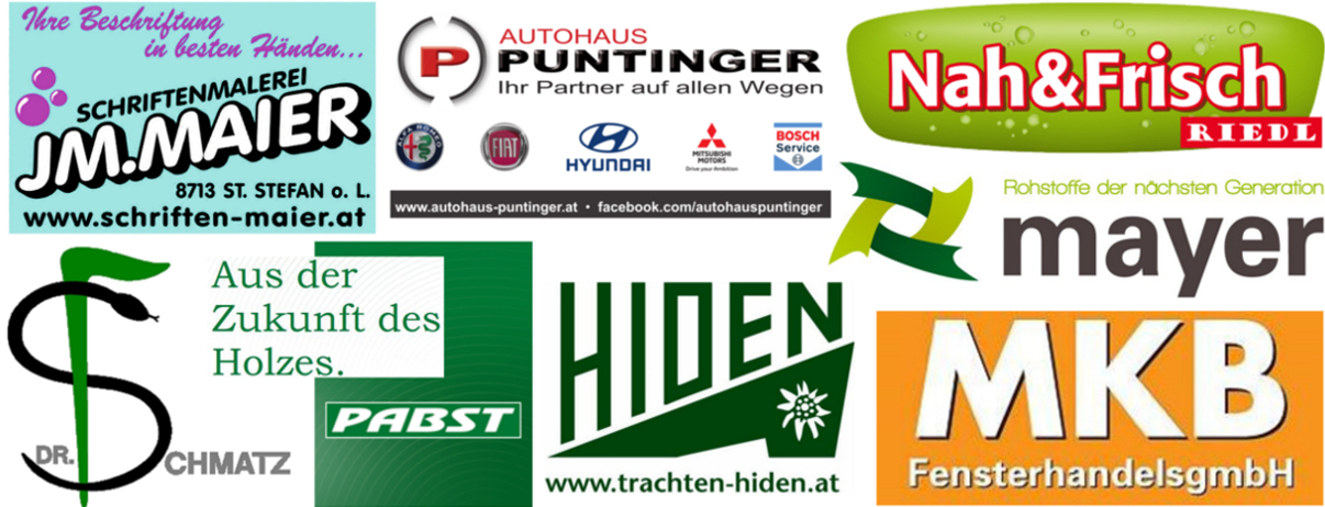 Logos Hauptsponsoren 2018