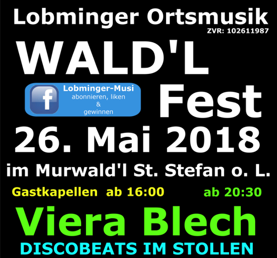 Waldlfest Flyer
